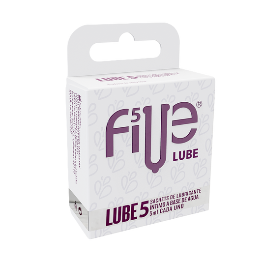 FIVE LUBE lubricante intimo gel a base de agua sachets 5ml