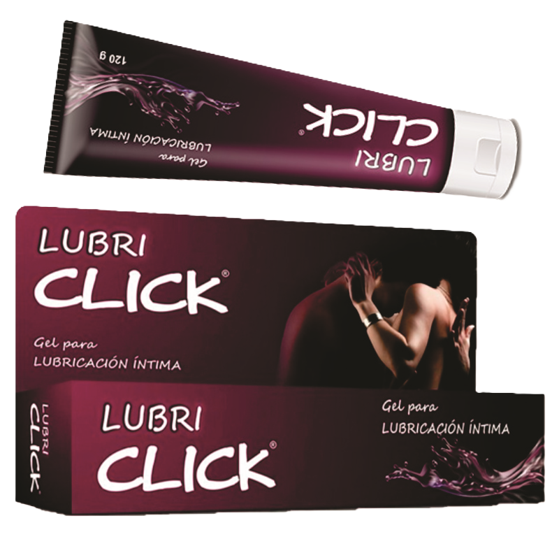 LUBRI CLICK lubricante intimo gel a base de agua tubo 120g