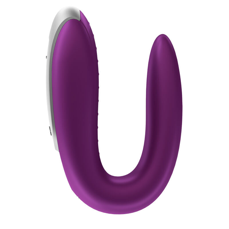 SATISFYER DOUBLE FUN vibrador de estimulación multiple para pareja con control remoto y APP, vibrador vista 4