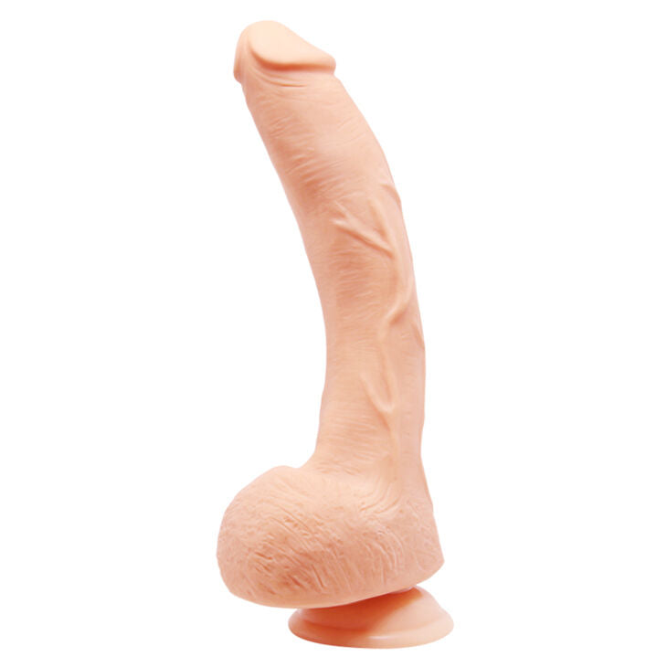 PRETTY LOVE BEAUTIFUL JACK dildo pene consolador realista en silicona con ventosa de succión 260X50mm, vista lateral 2