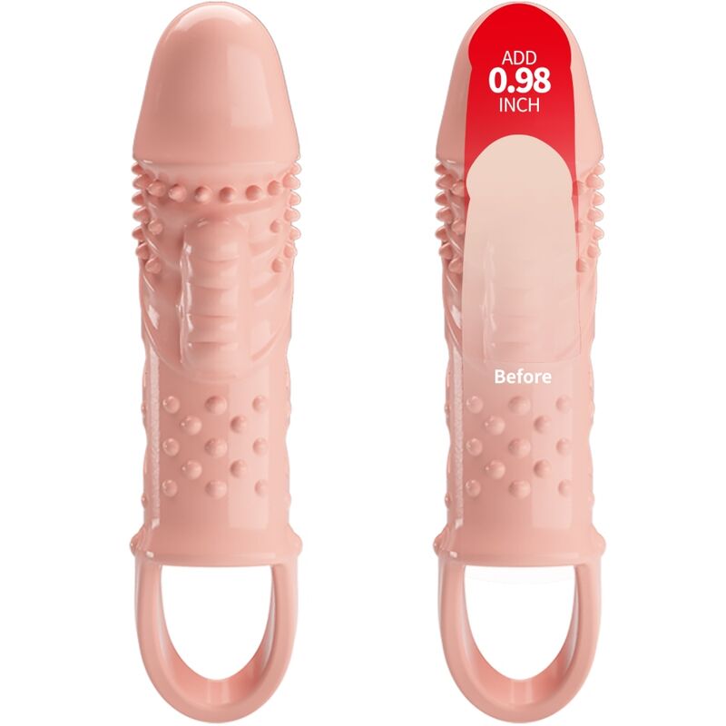 CECELIA funda para pene con extensión y vibración, extensión