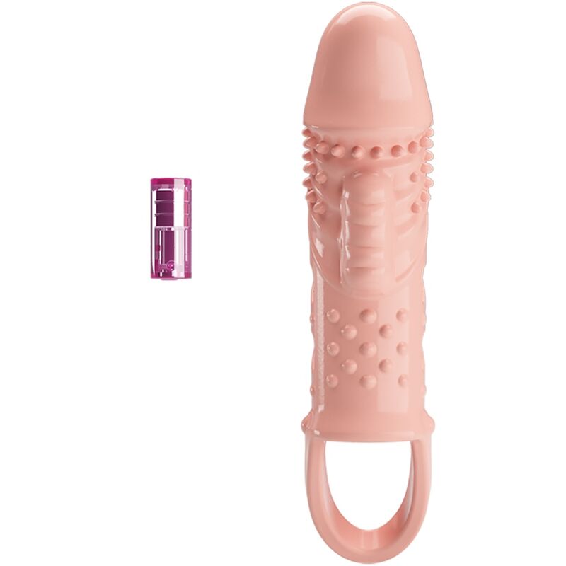 CECELIA funda para pene con extensión y vibración, batería
