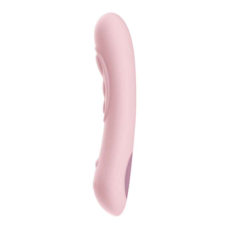 KIIROO PEARL 3 vibrador para vagina rosa conectable con APP y videos interactivos, vista lateral