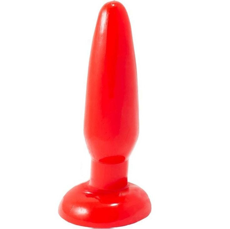 BAILE plug tapón anal en gelatina talla M rojo