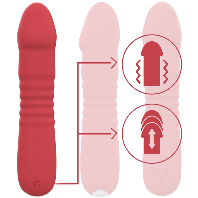 JUNI UP & DOWN dildo con vibración, indicaciones