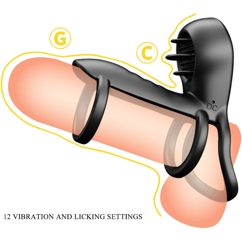 JAMMY funda para pene con vibración y con USB, uso