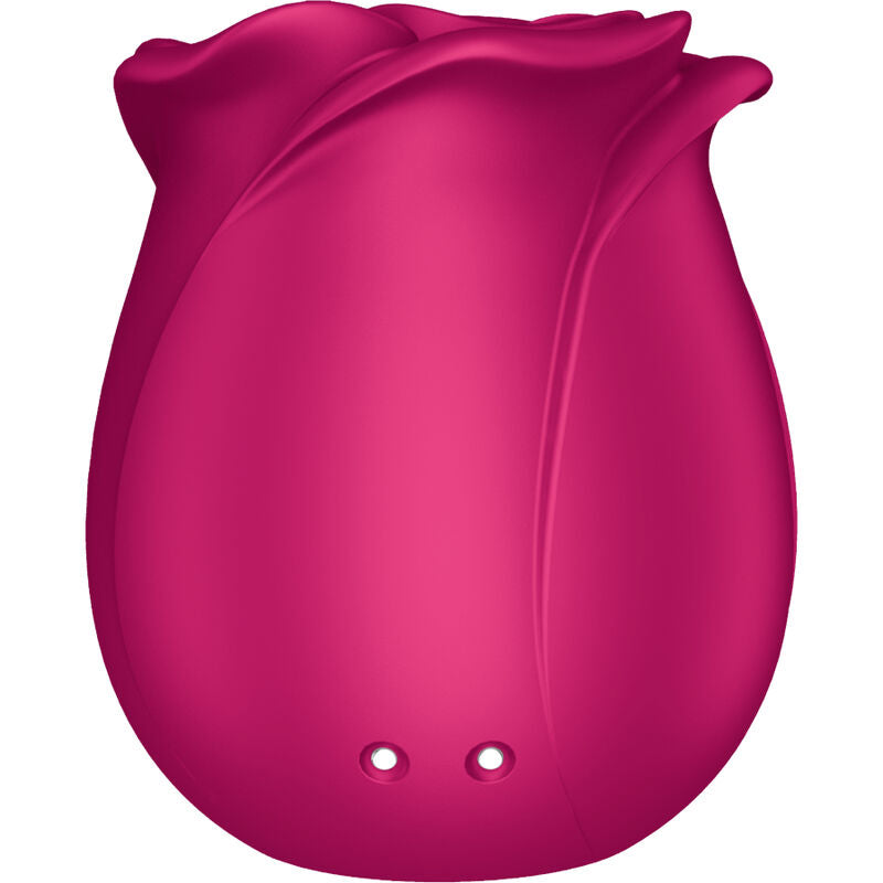 SATISFYER PRO 2 vibrador con succión de silicona para estimulación clitorial, vista USB lateral