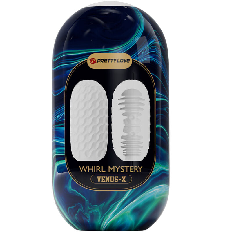 VENUS-X huevo  masturbador para hombre en funda texturizada, en empaque original