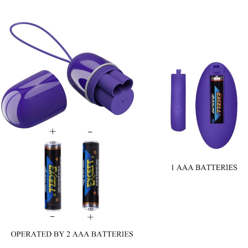 ARVIN-YOUTH Mini huevo vibrador para vagina y clítoris con control remoto, marca PRETTY LOVE, baterias