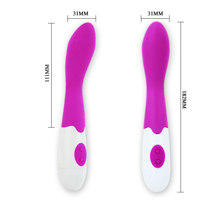 BISHOP vibrador para vagina, marca PRETTY LOVE, medidas