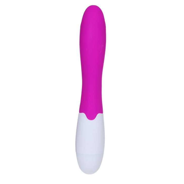 SNAPPY dildo vibrador conejo para doble estimulación vagina y clítoris, vista atrás