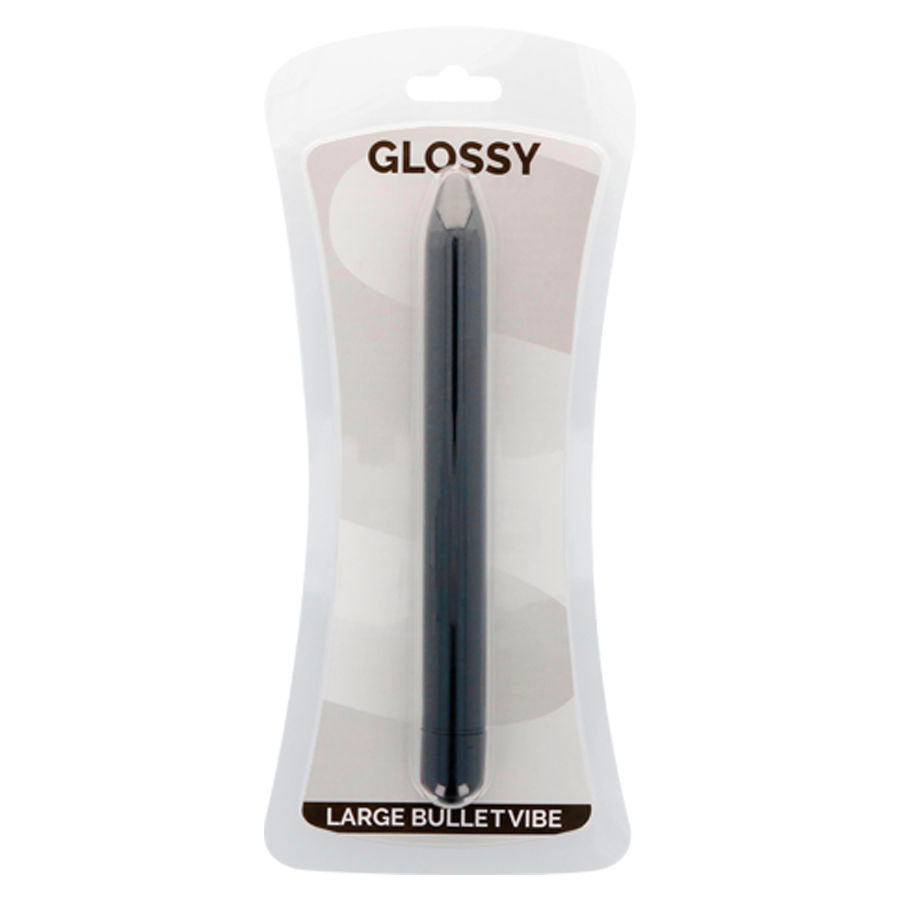 GLOSSY SLIM bala vibradora larga, en bolsa