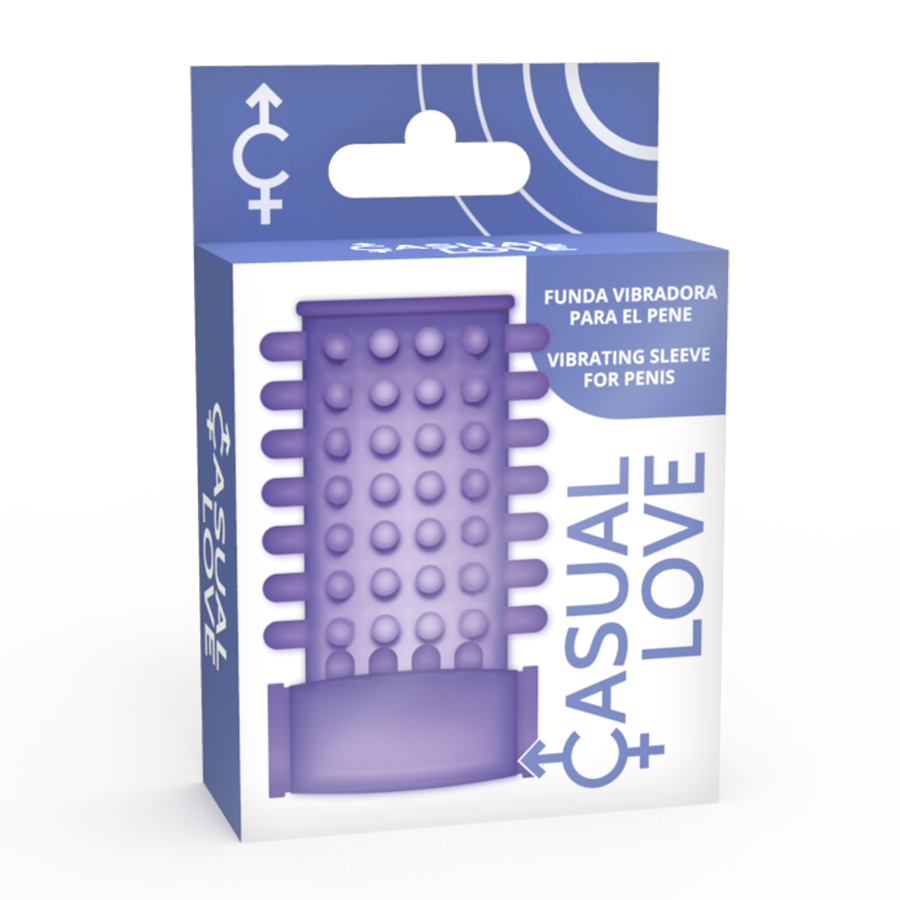 CASUAL LOVE funda para pene con vibración, en caja